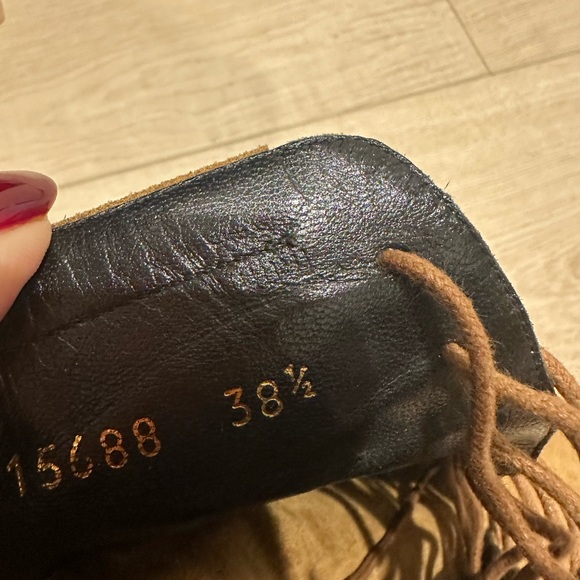 Saint Laurent Fringe Booties - Picture 4 of 6